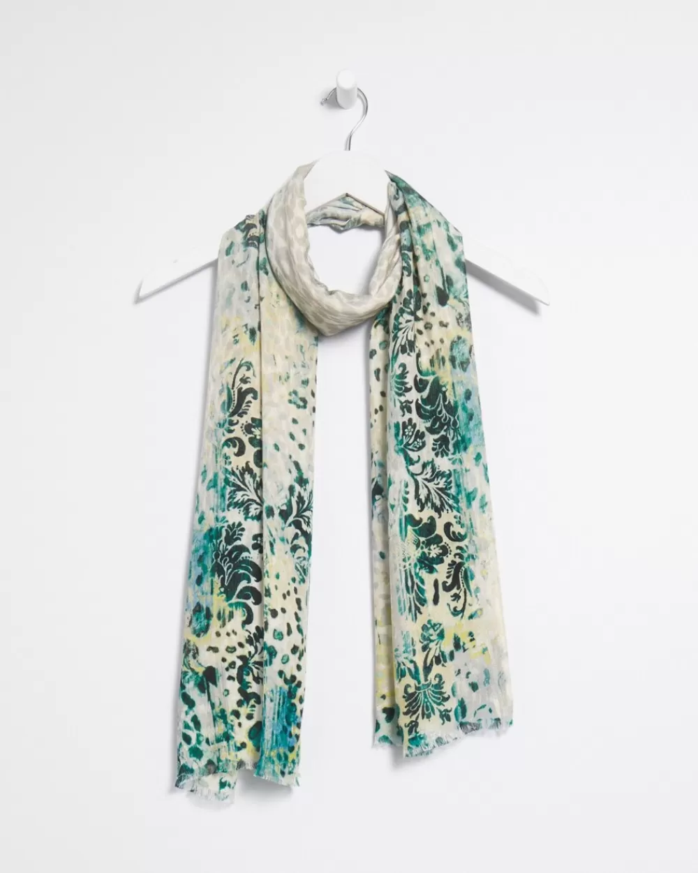 Shop Animal Mixed Print Scarf Scarves