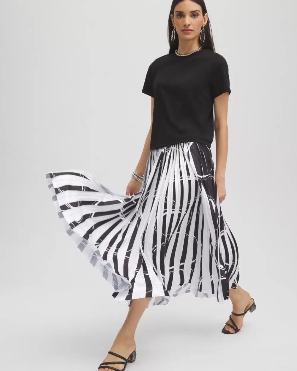 Sale Black Label™ Bubbles Pleated Skirt Skirts