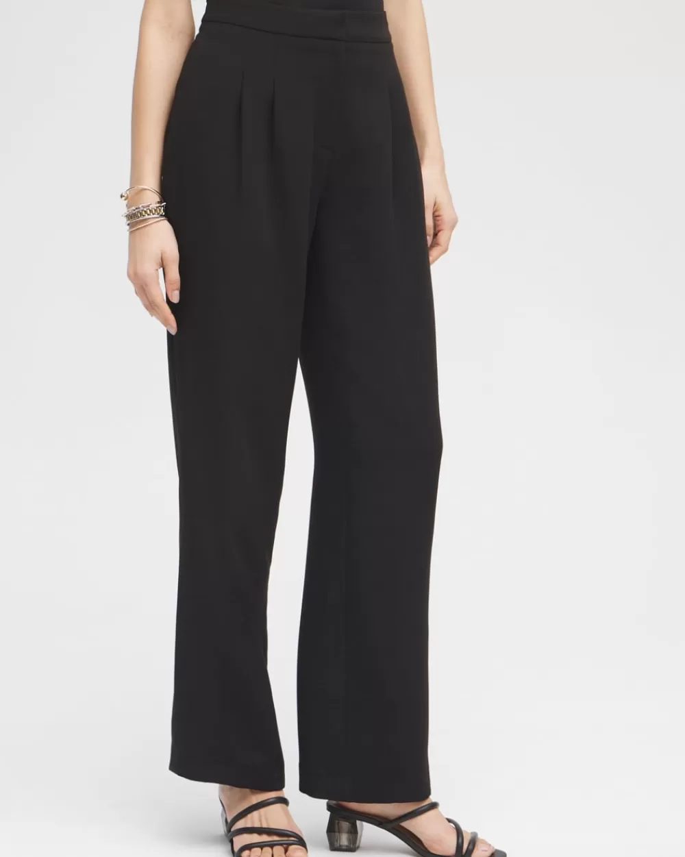 Hot Label™ Pleated Trousers Pants