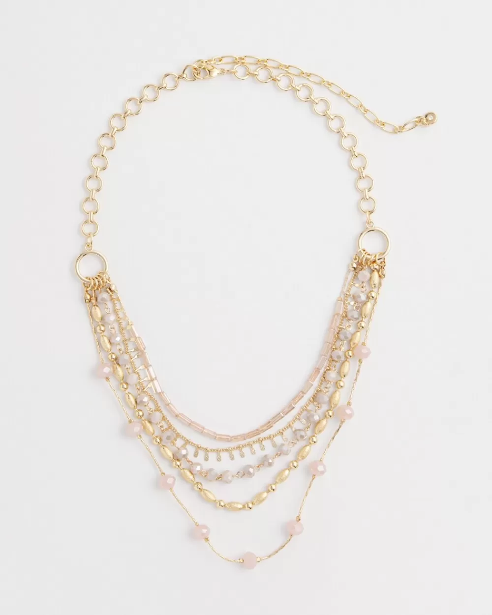 Best Blush Multistrand Necklace Necklaces