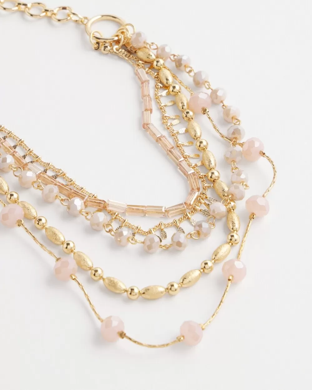 Best Blush Multistrand Necklace Necklaces