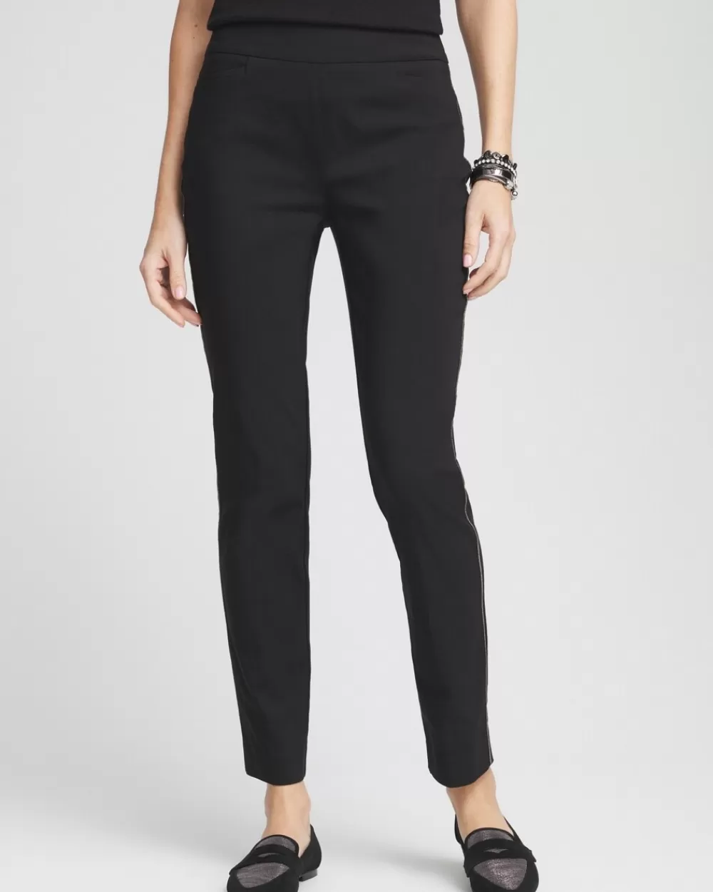 Online Brigitte Beaded Slim Ankle Pants Pants