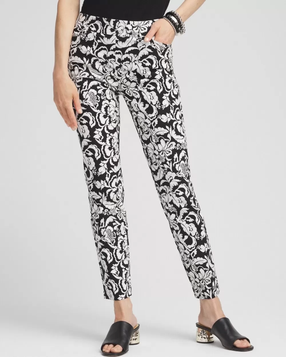 Cheap Brigitte Bouquet Ankle Pants Pants