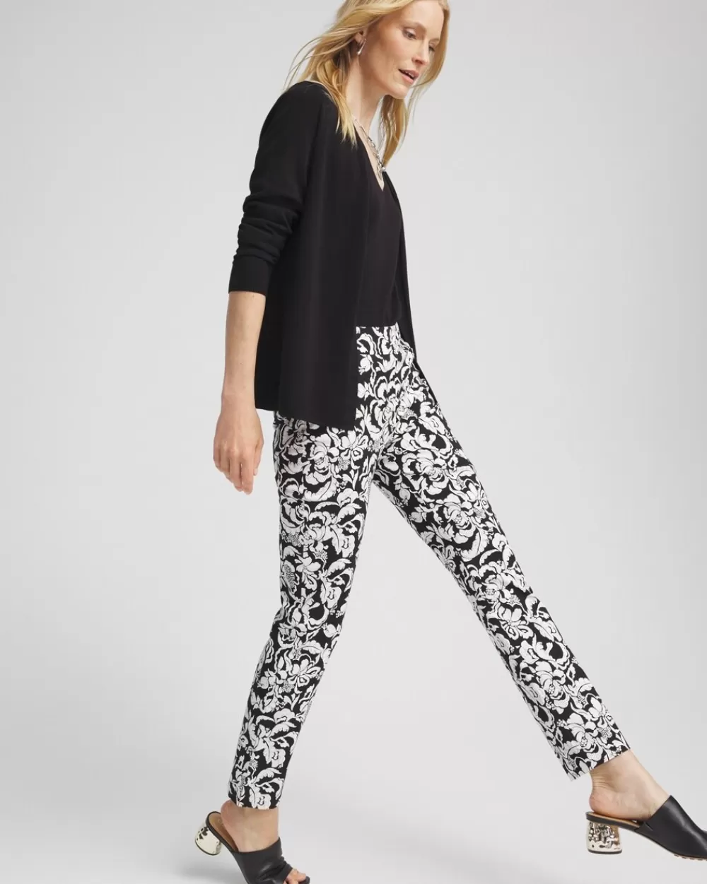 Cheap Brigitte Bouquet Ankle Pants Pants