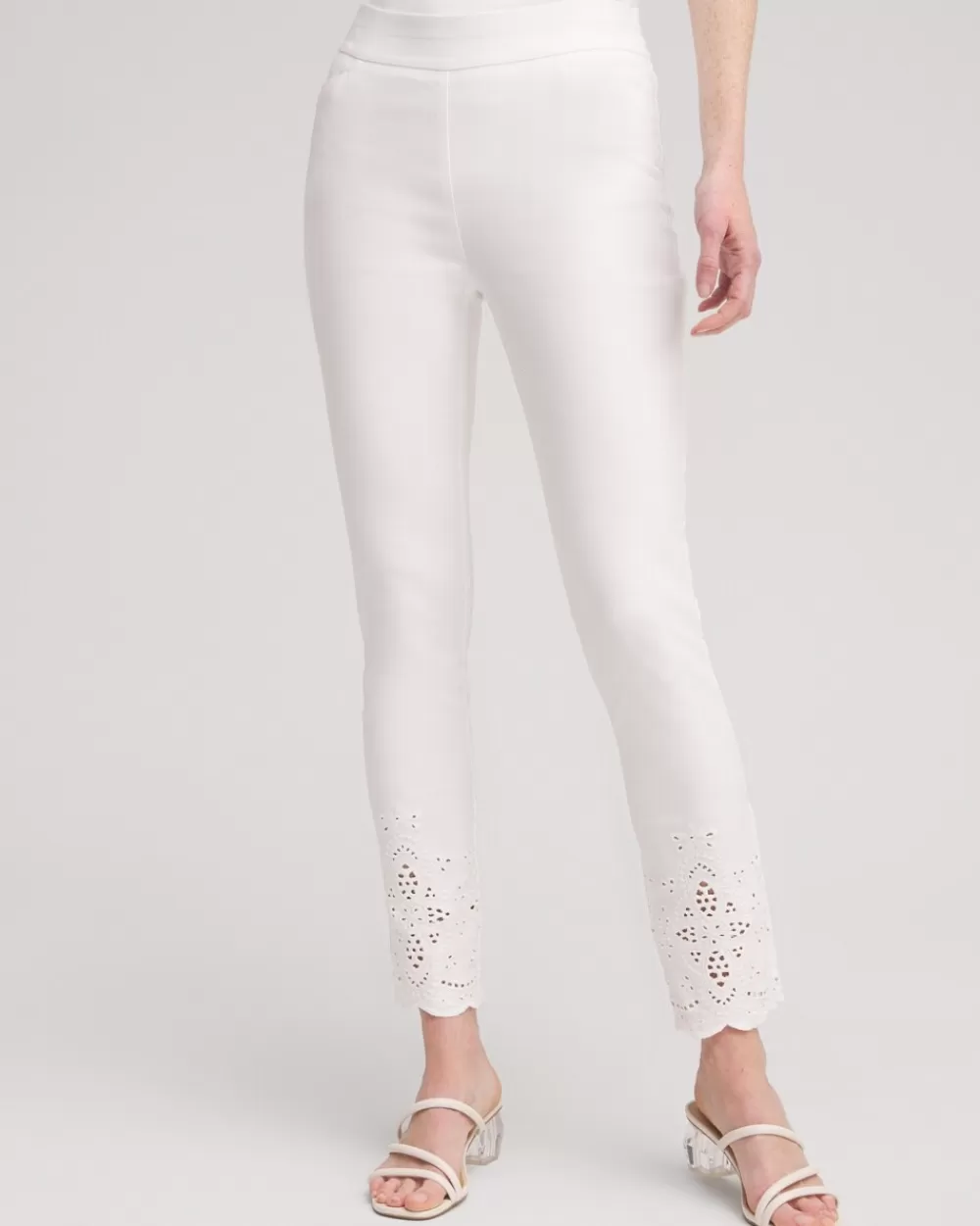 Best Sale Brigitte Eyelet Ankle Pants Pants