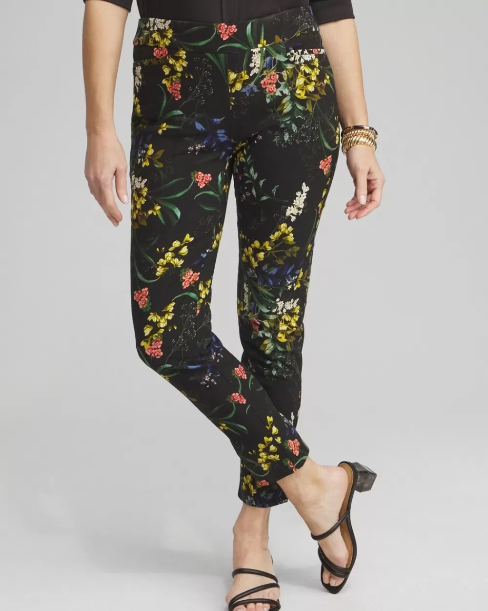 Sale Brigitte Floral Ankle Pants Pants