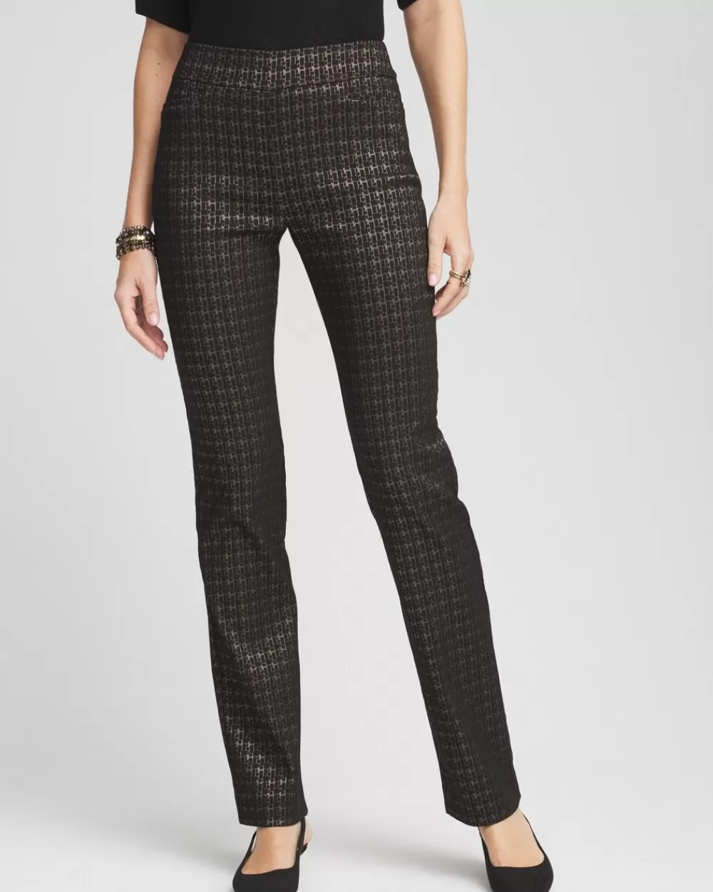 New Brigitte Metallic Tiles Pants Pants | Matching Sets