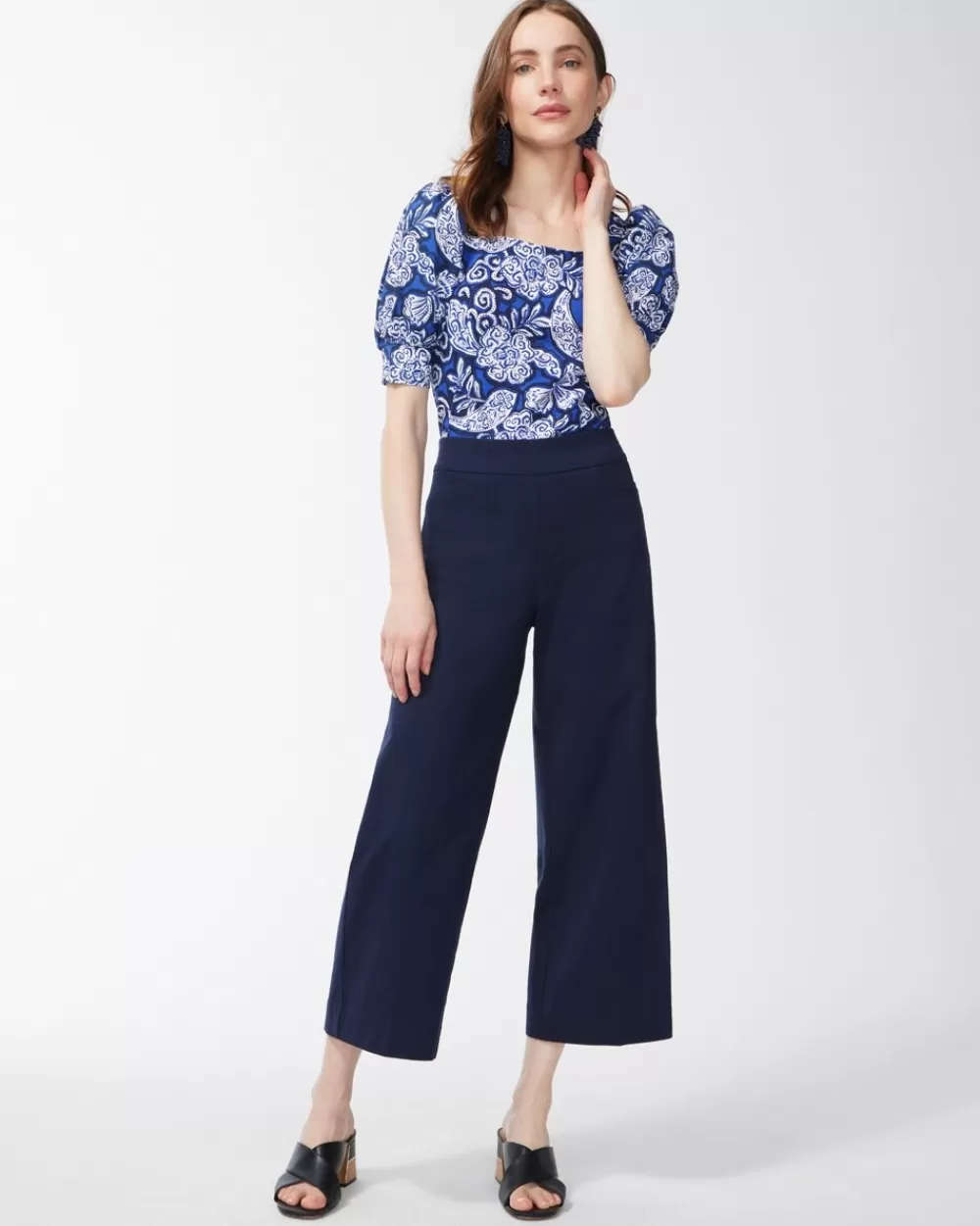 New Brigitte Wide Leg Cropped Pants Pants