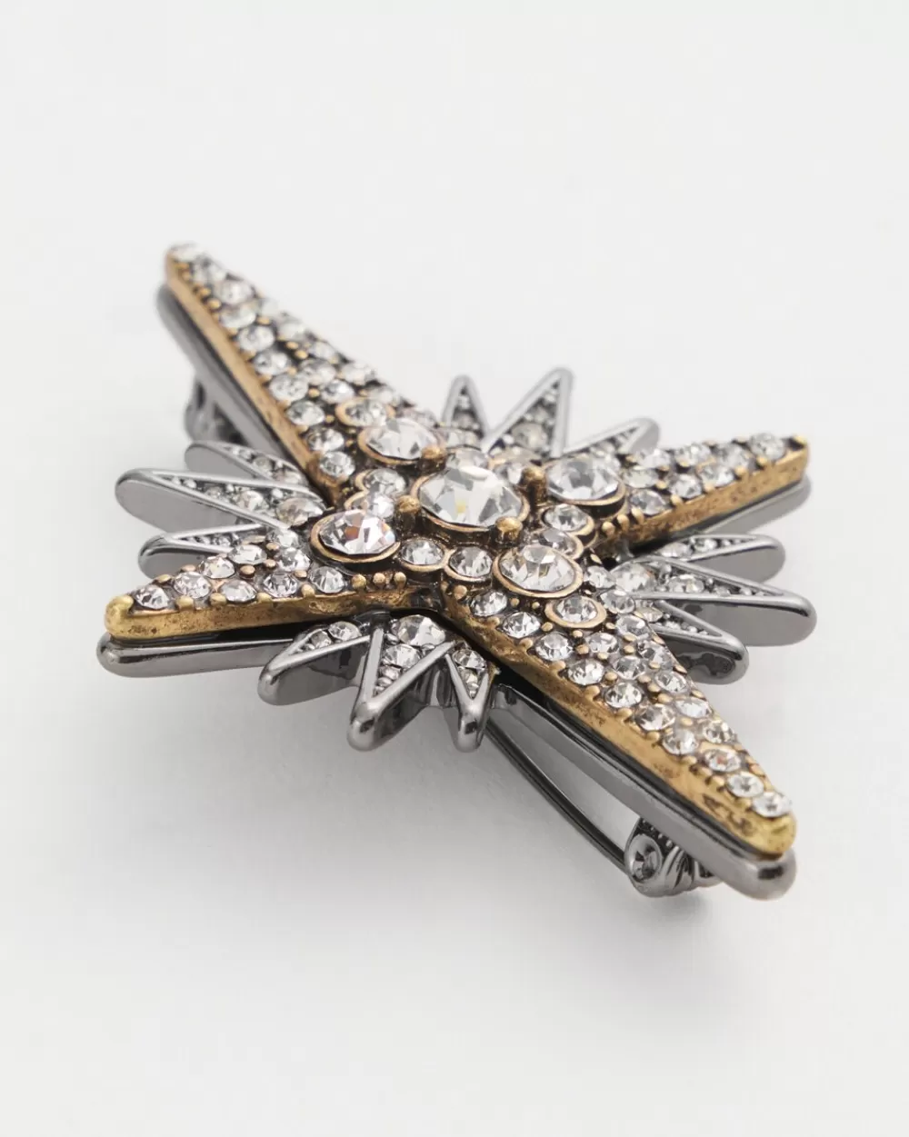 Shop Embellished North Star Brooch Pins & Brooches