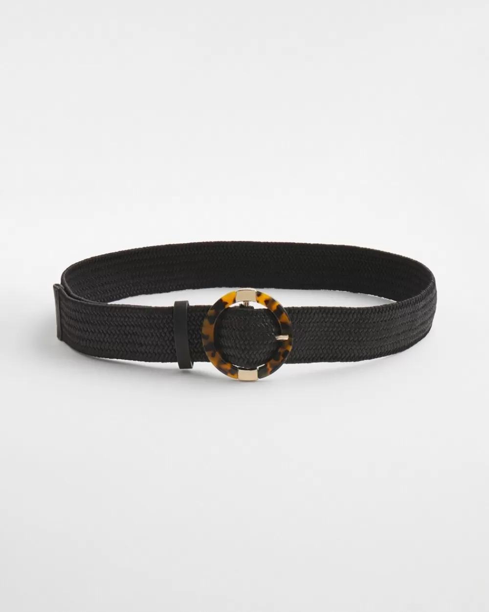 Clearance Faux Tort Stretch Belt Belts