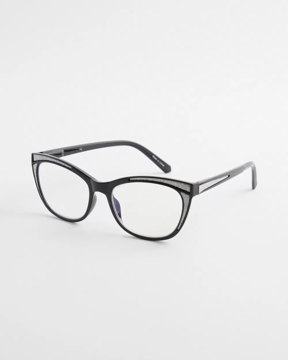 Outlet Glitter Cateye Readers Eyewear