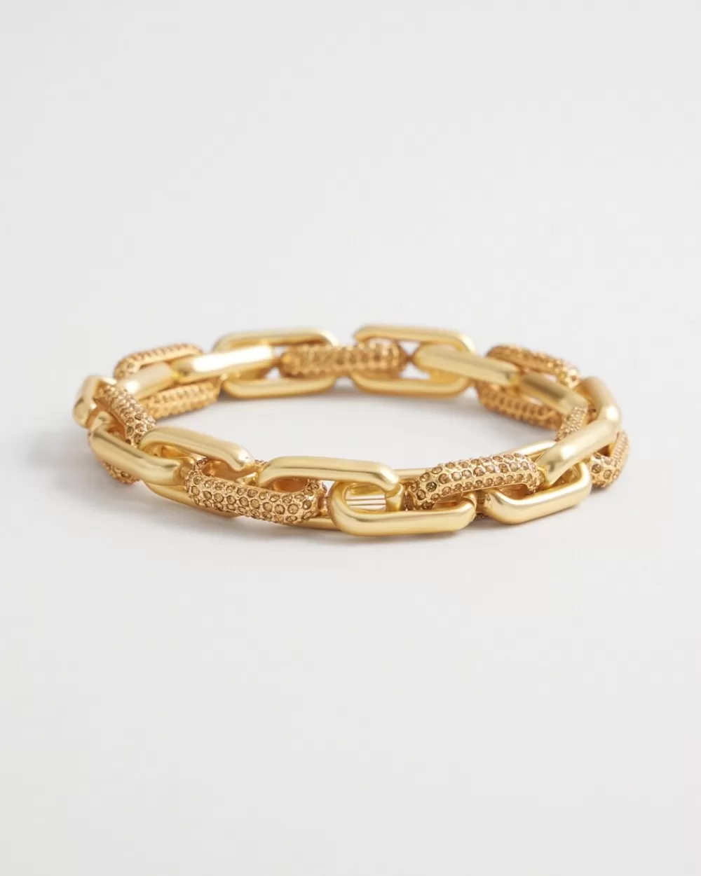 Cheap Tone Pavé Link Bracelet Bracelets | Everyday Jewelry