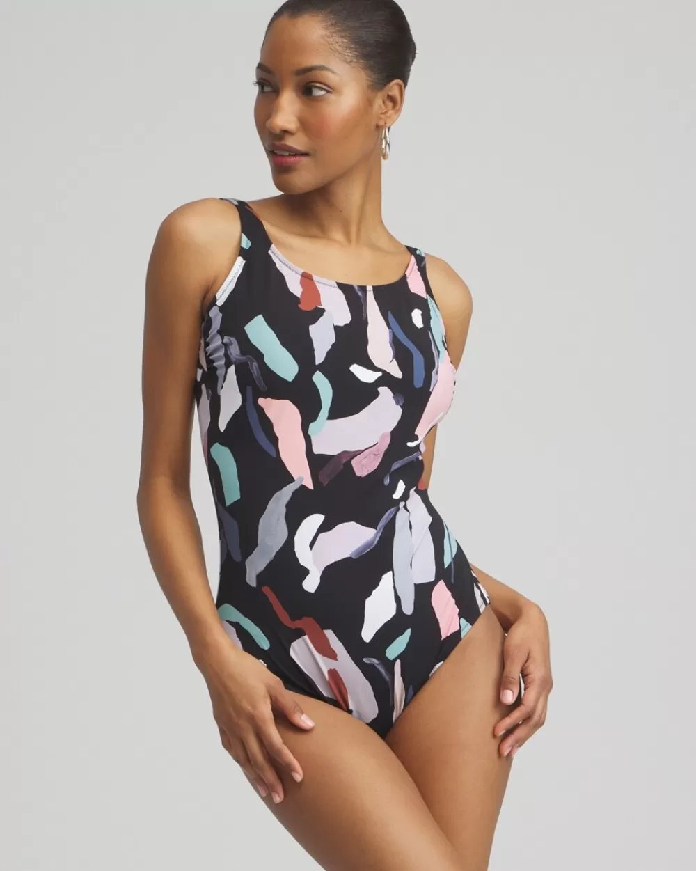 Sale Gottex Rocky High Neck One Piece Swimsuit Swim