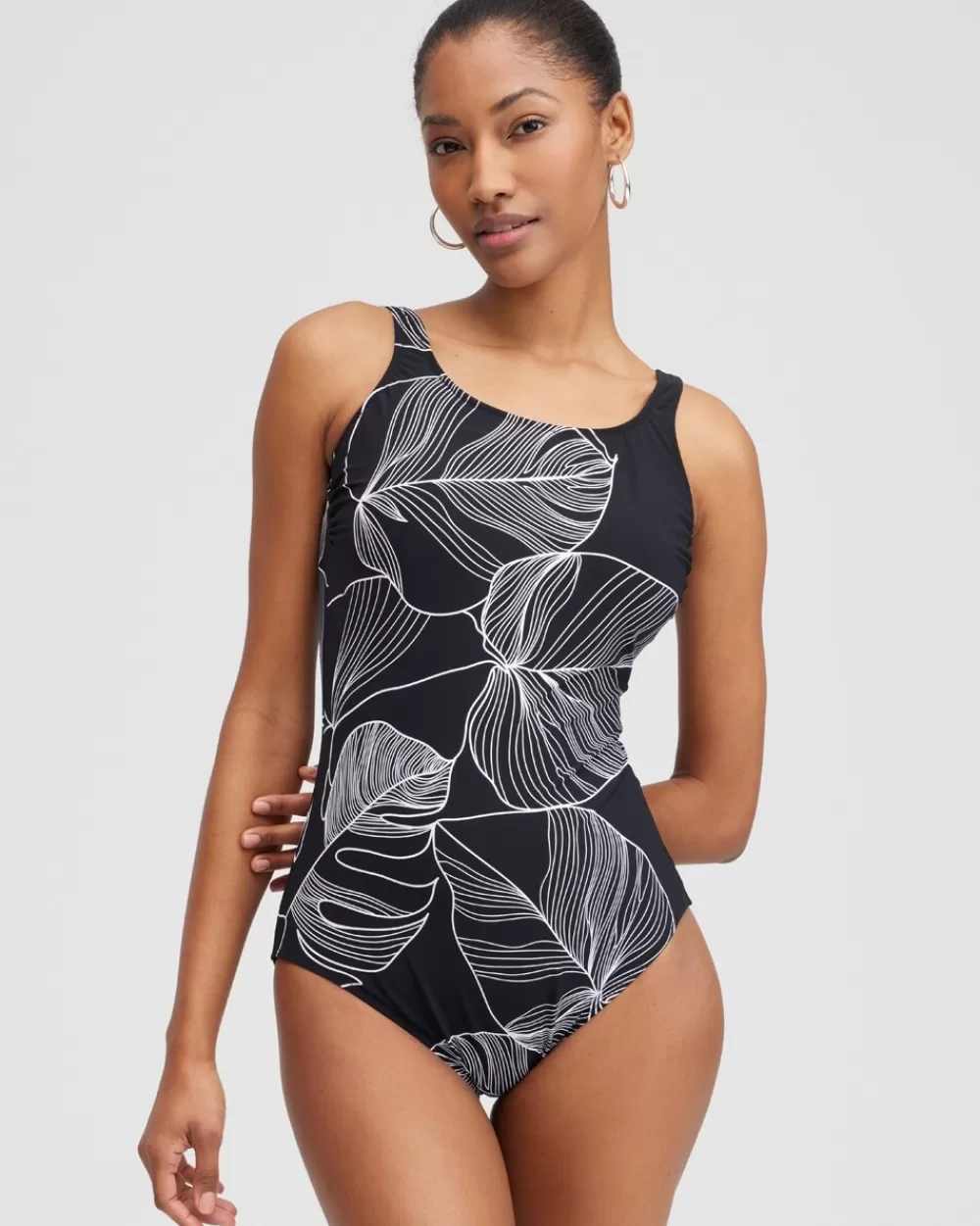 Shop Gottex Square Neck One Piece Swimsuit Swim