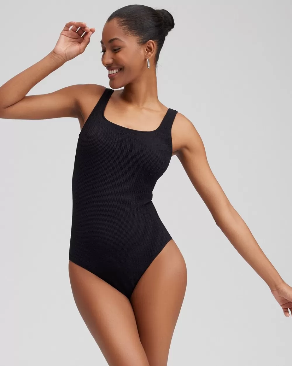 Online Gottex Square Neck One Piece Swimsuit Swim