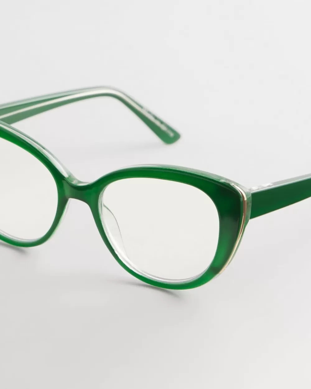 Flash Sale Green Cateye Readers Eyewear