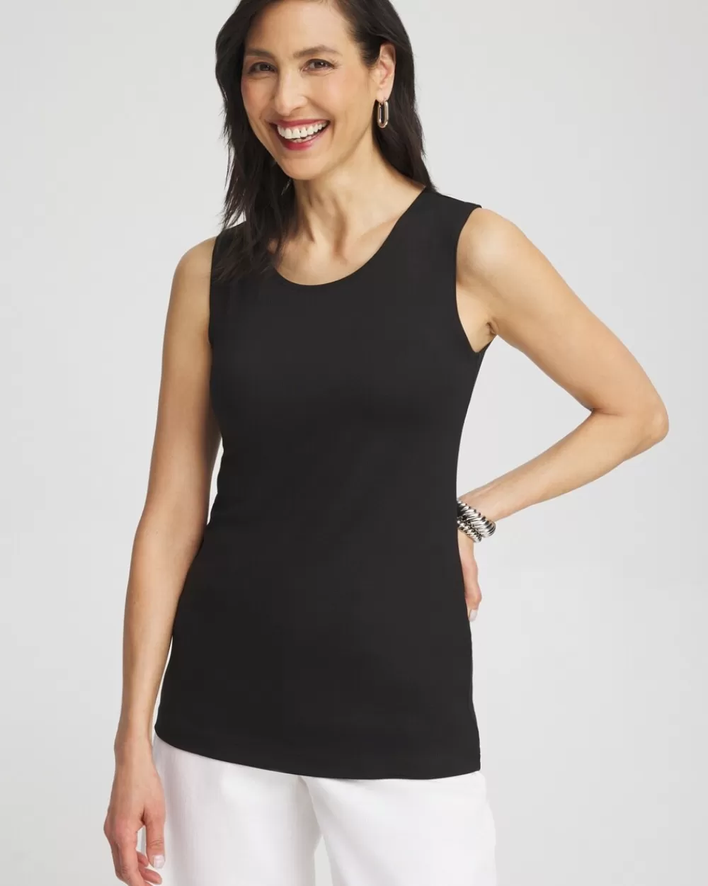 Cheap High Neck Microfiber Tank Tops