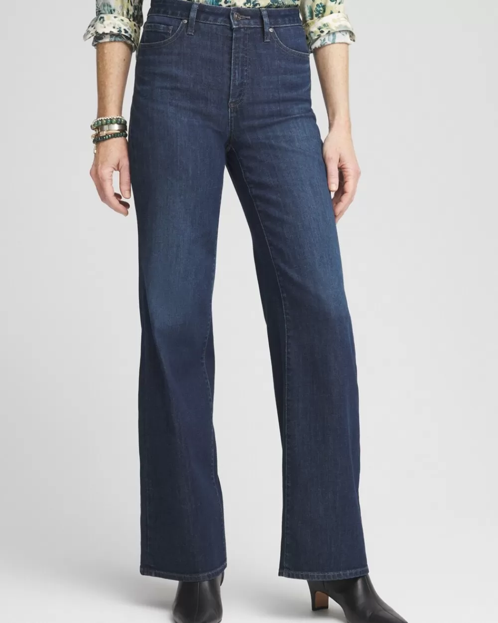 Store High Rise Wide Leg Jeans Jeans & Denim