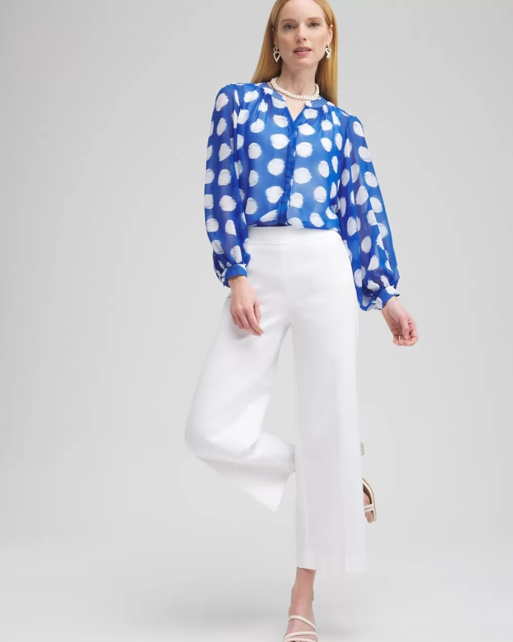 Shop Ikat Dots Blouse Tops