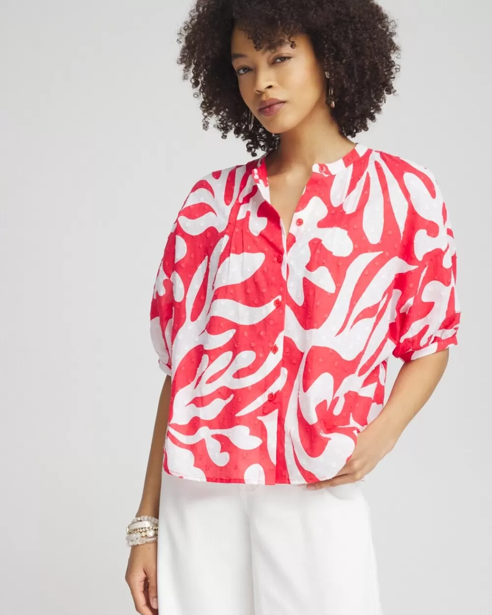 Fashion Island Reef Dolman Sleeve Shirt Tops