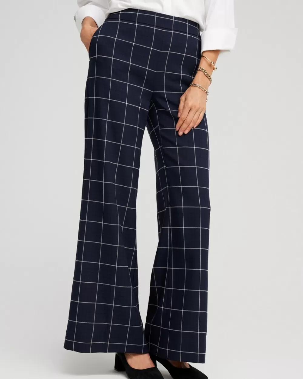 Best Jacquard Flare Trousers Pants