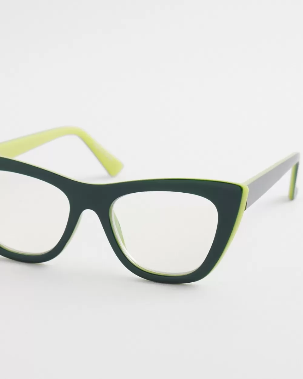 Flash Sale Colorblock Cateye Readers Eyewear