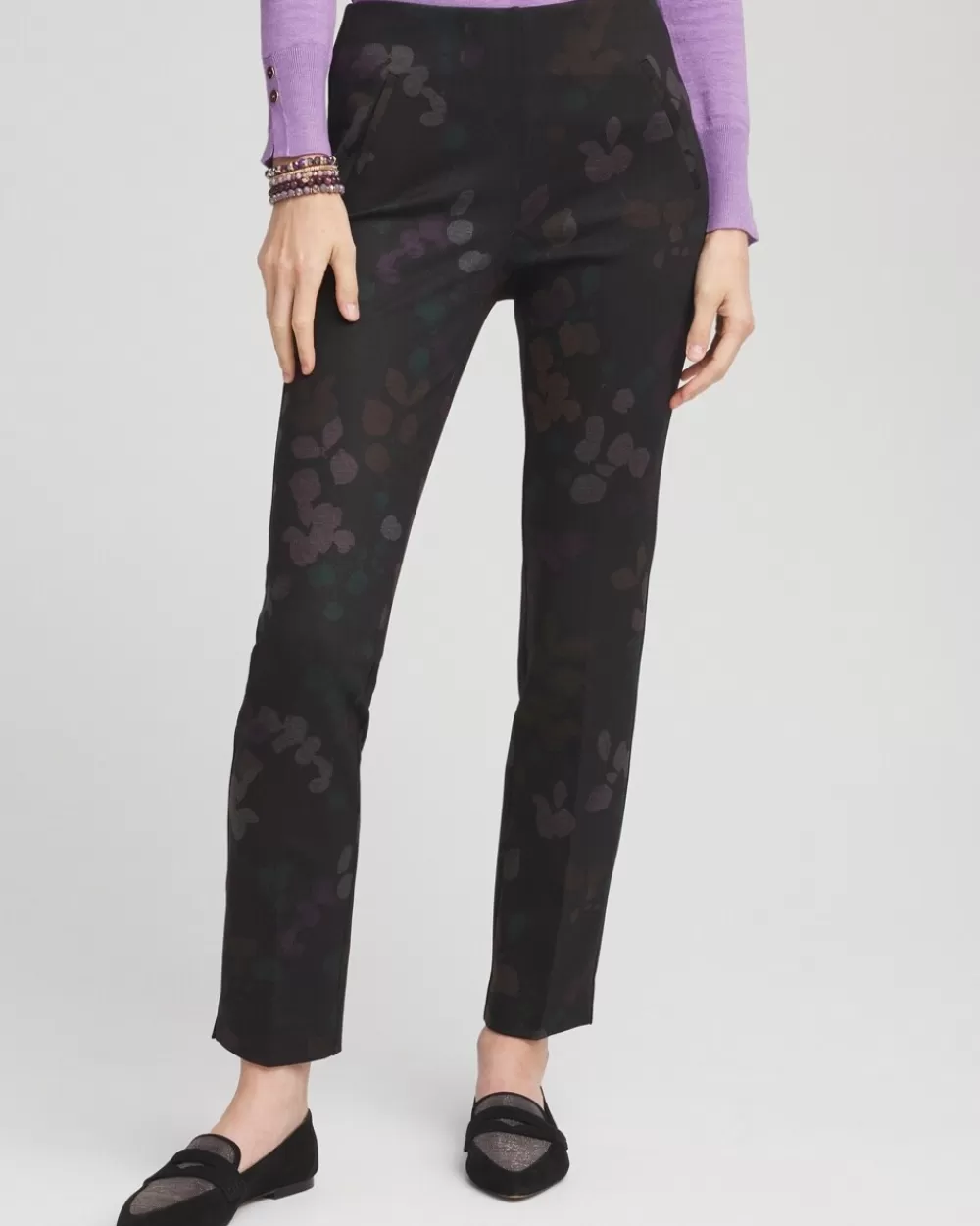 Sale Juliet Floral Ankle Pants Pants