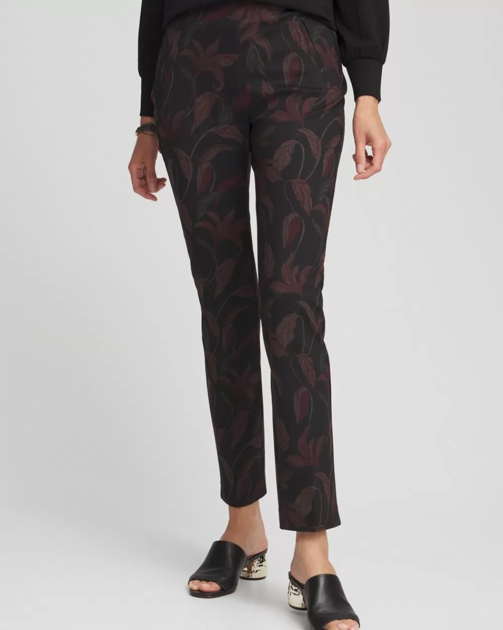 Shop Juliet Floral Ankle Pants Pants