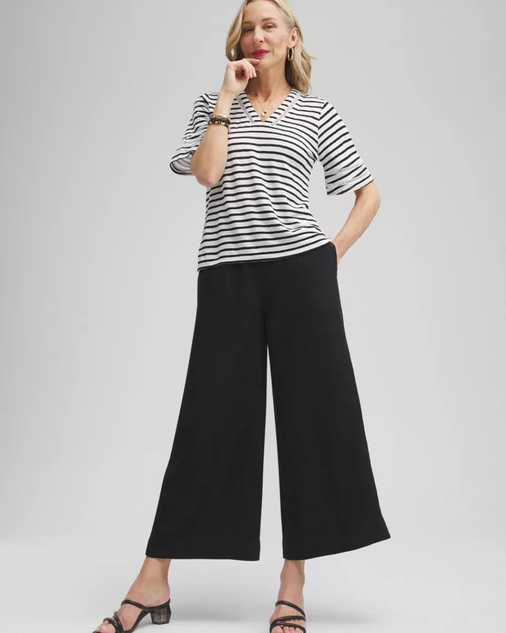 Cheap Linen Culotte Pants Pants