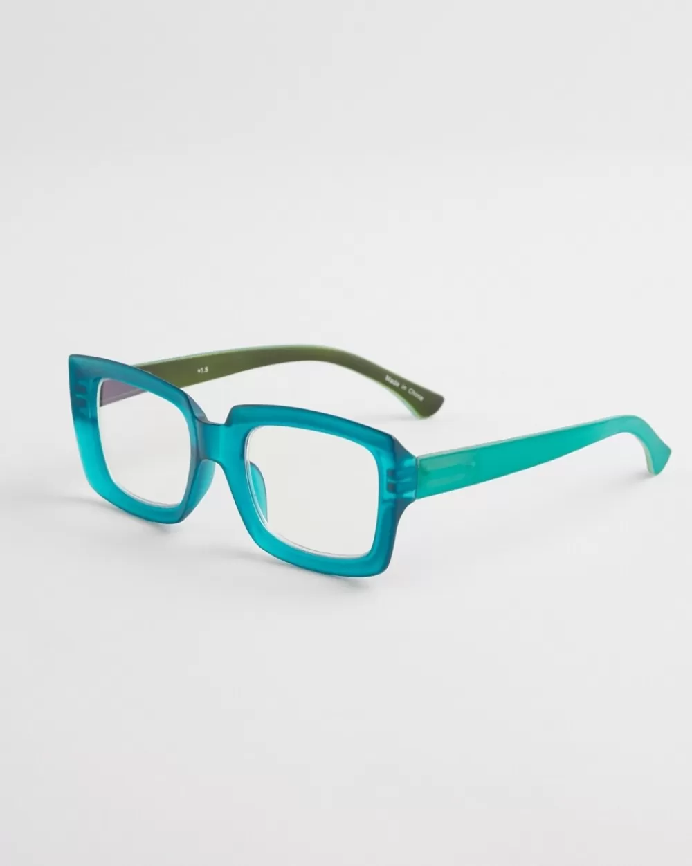 Store Matte Teal Green Readers Eyewear