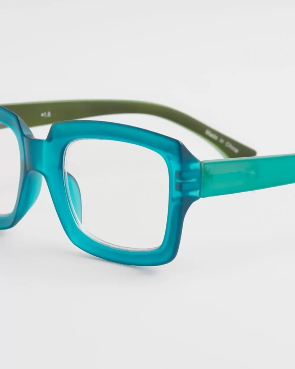 Store Matte Teal Green Readers Eyewear