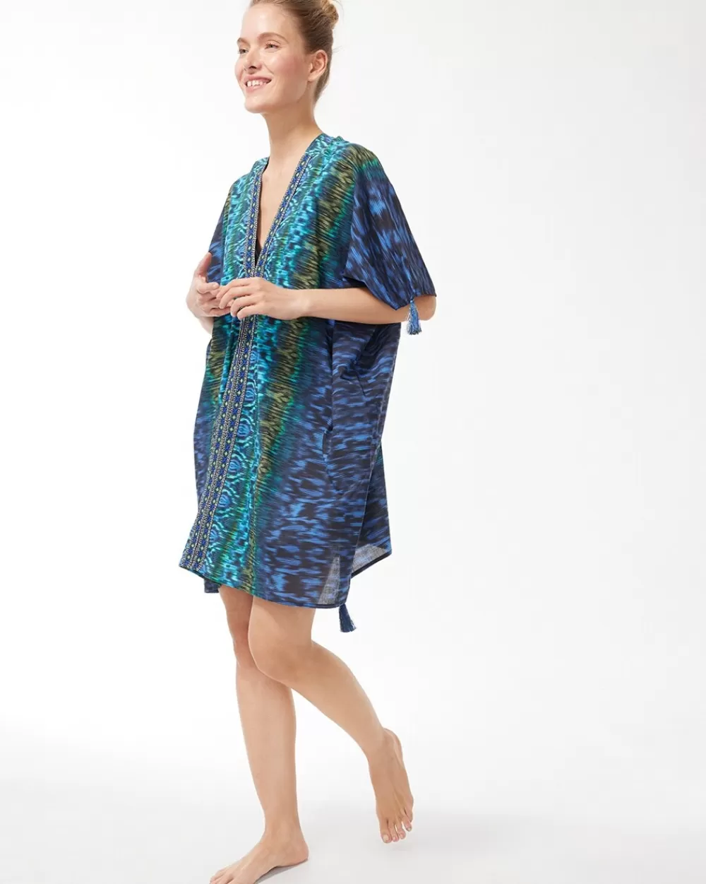 Clearance Miraclesuit Alhambra Caftan Swim Coverup Swim