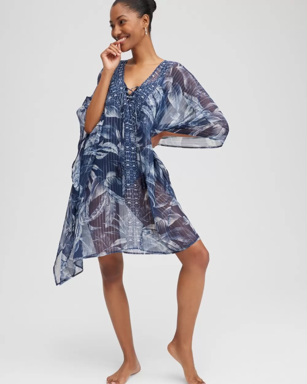 Discount Miraclesuit Tropica Caftan Coverup Swim