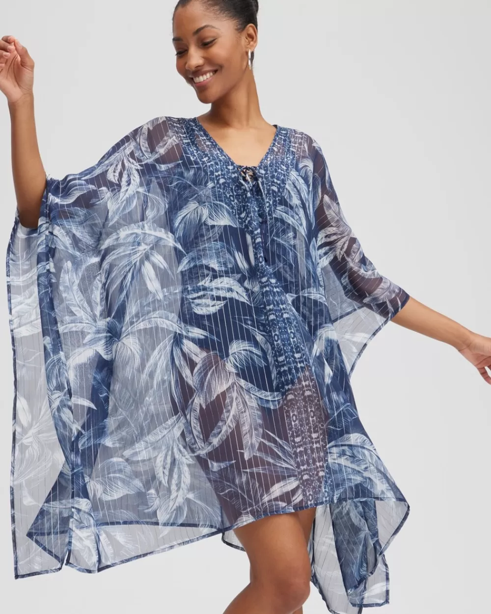 Discount Miraclesuit Tropica Caftan Coverup Swim