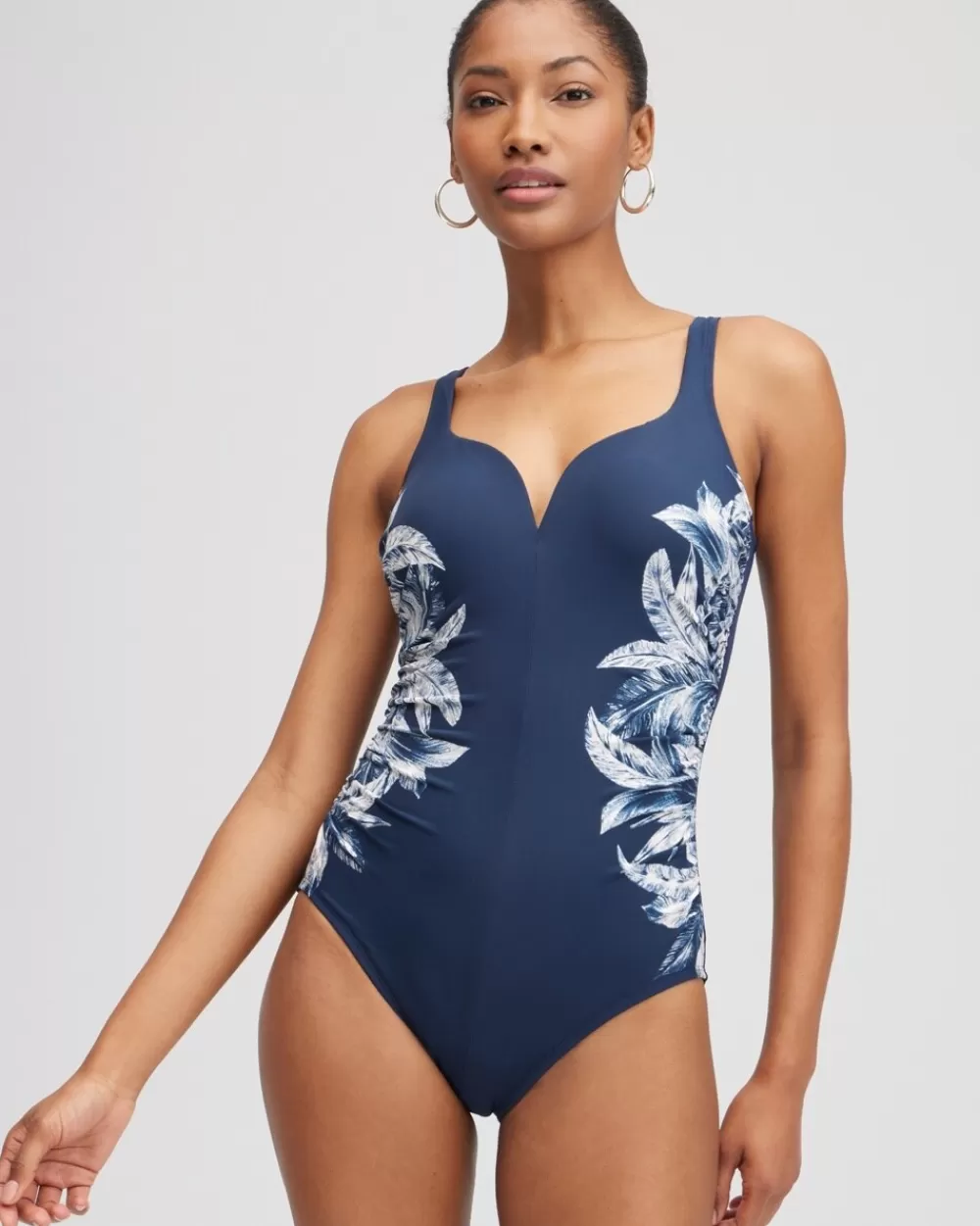 New Miraclesuit Tropica Toile Temptress One Piece Swim