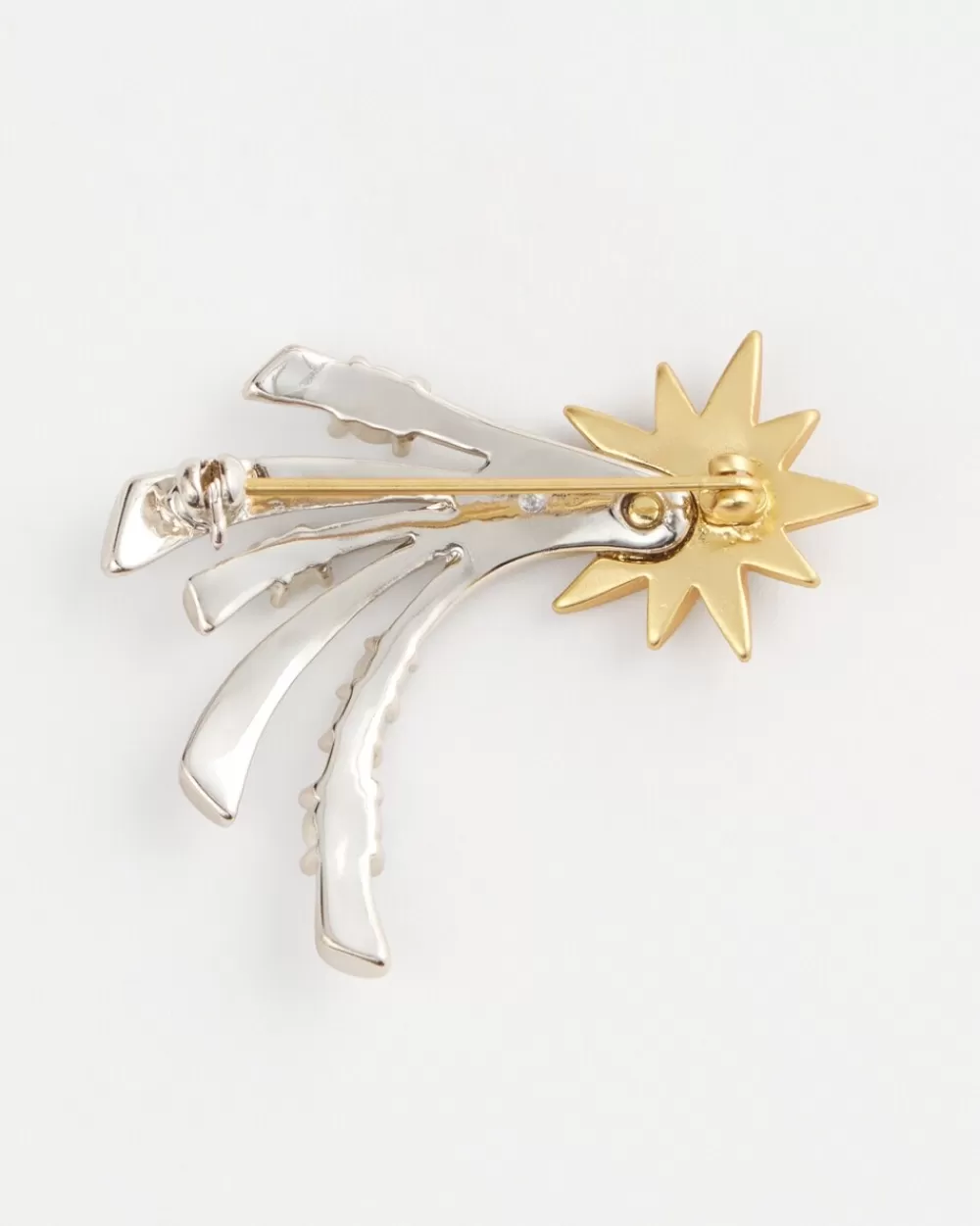 Fashion Mixed Metal Shooting Star Brooch Pins & Brooches