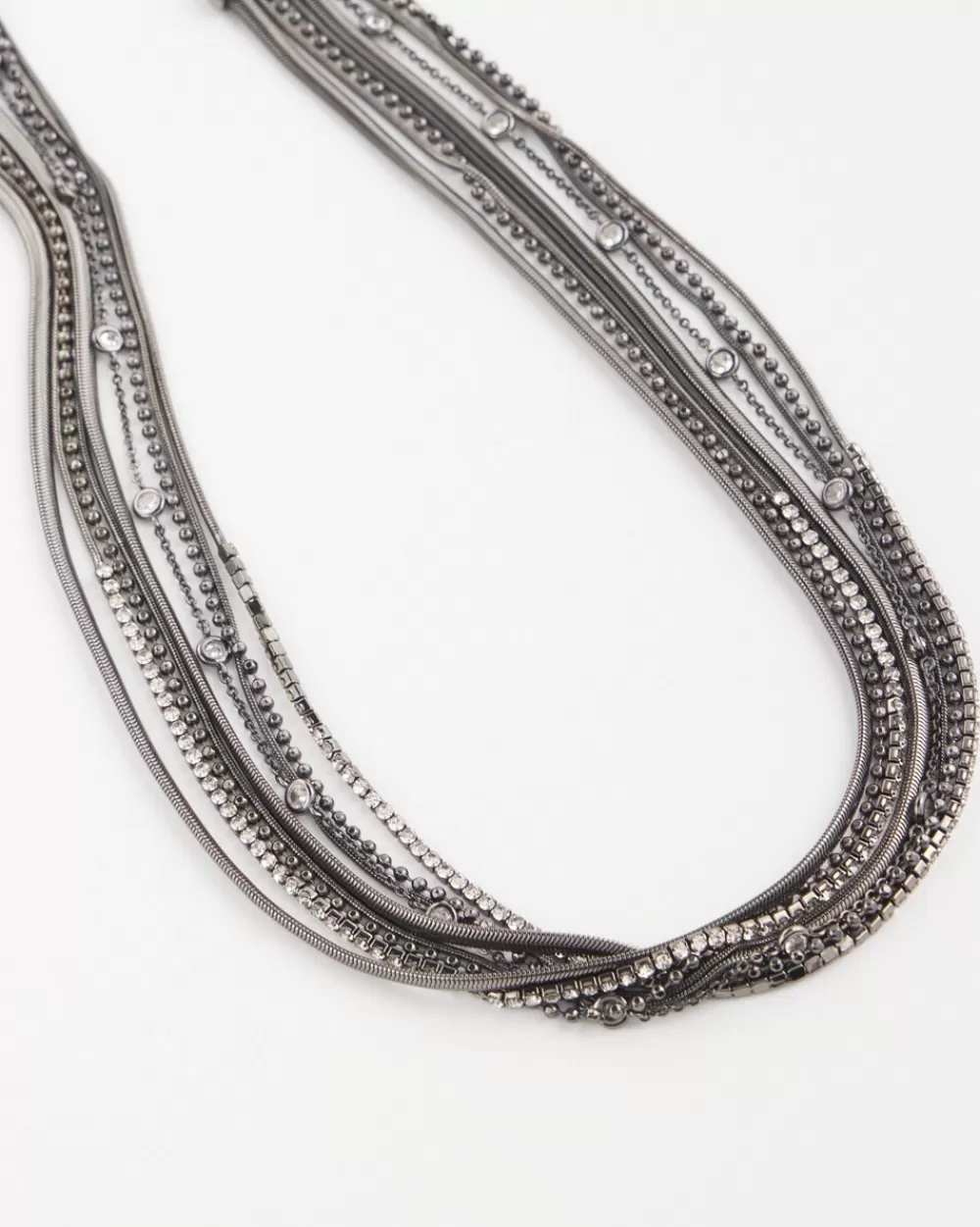 Fashion Multi Strand Collar Necklace Everyday Jewelry