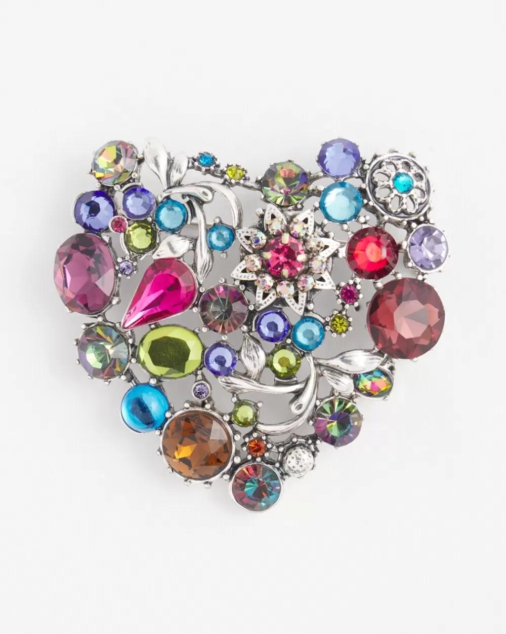 Clearance -color Heart Brooch Pins & Brooches