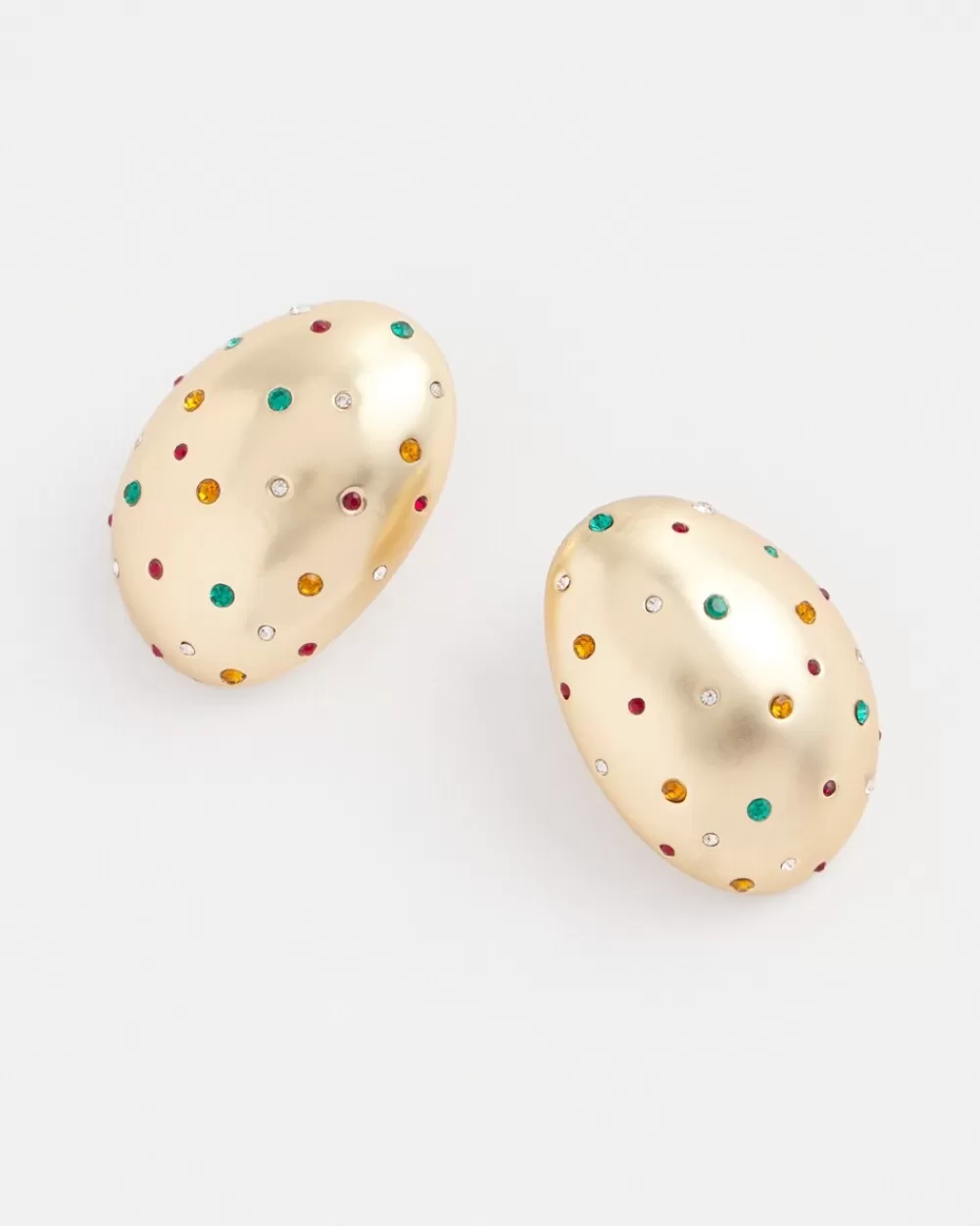 Outlet Multicolor Pavé Stud Earrings Earrings