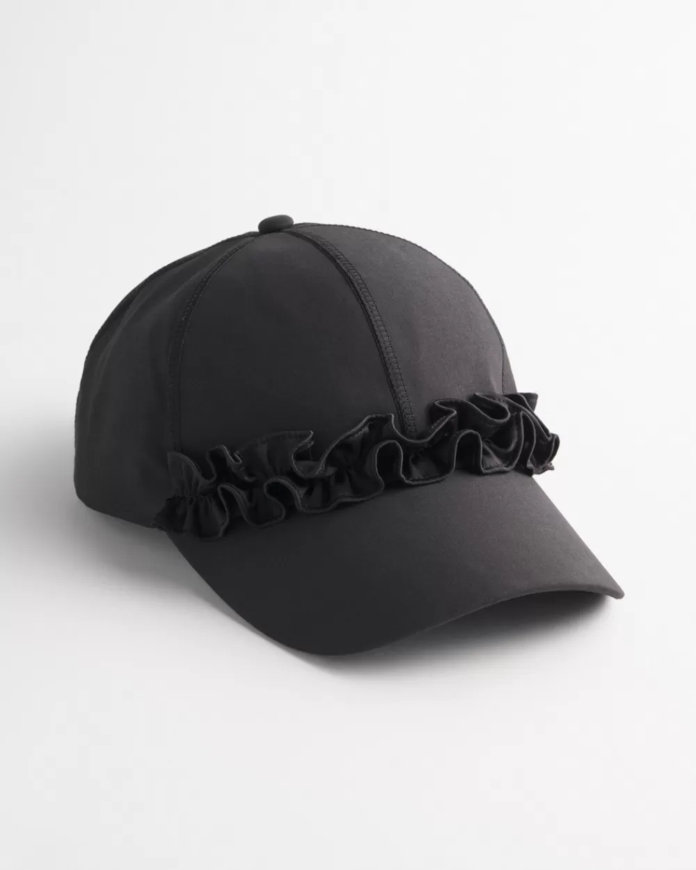 Fashion Neema UPF Satin Ruffle Baseball Cap Hats