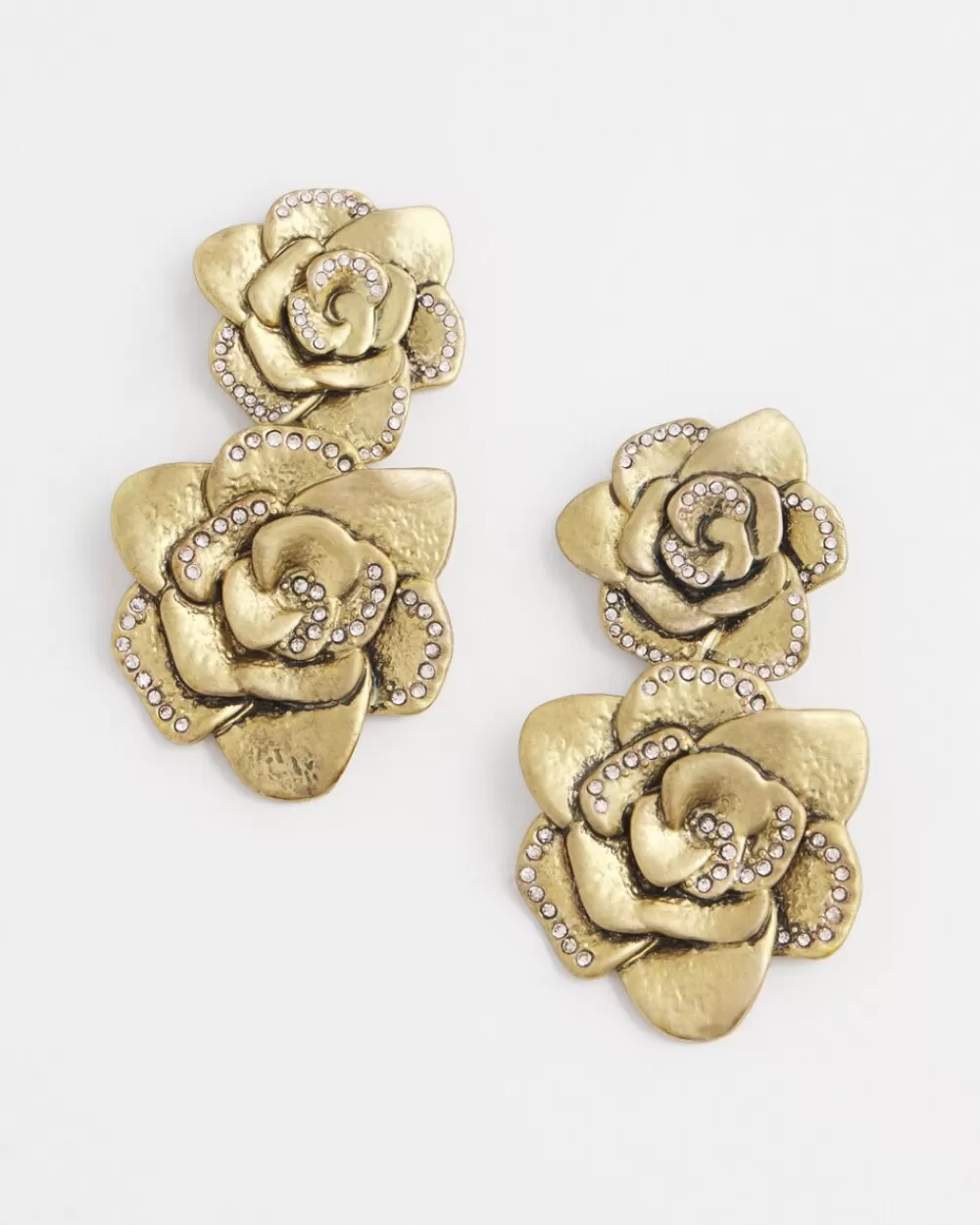 Online No Droop™ Tone Rose Drop Earrings Earrings