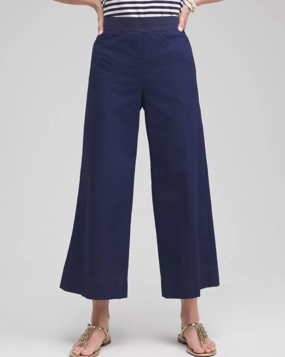 Online Poplin Culotte Pants Pants