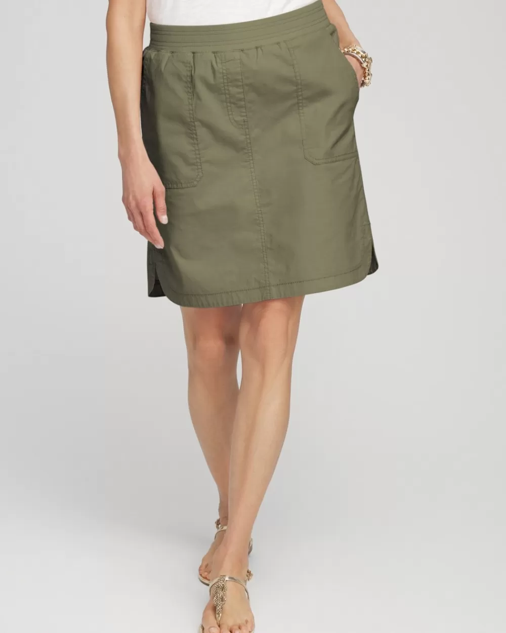 Clearance Poplin Skort Pants