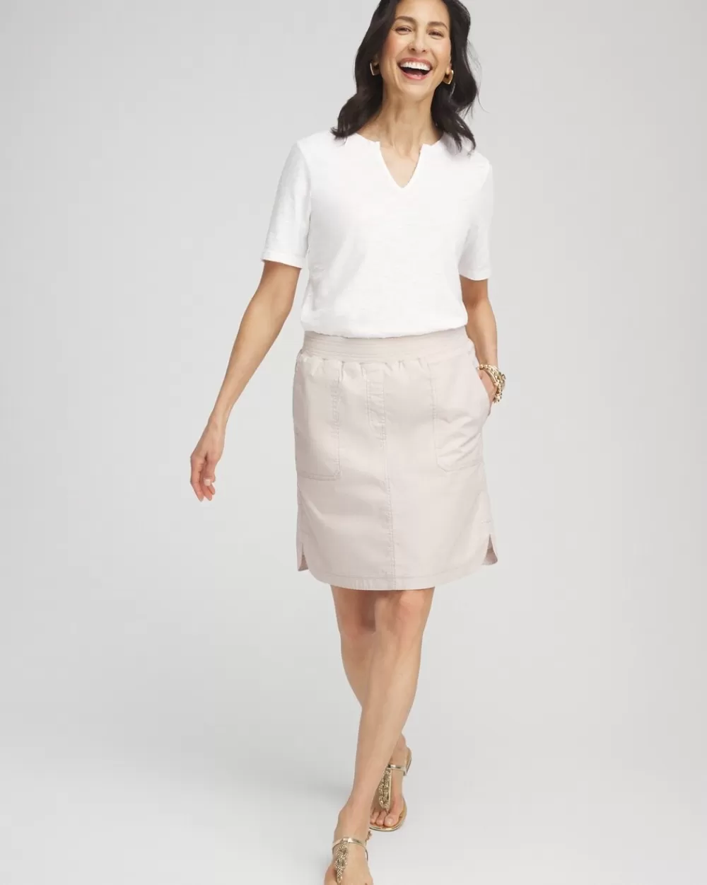 Clearance Poplin Skort Pants