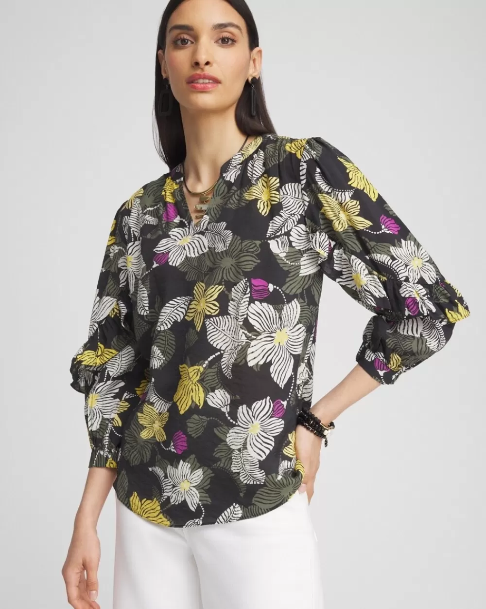 Clearance Ruffle Sleeve Blouse Tops