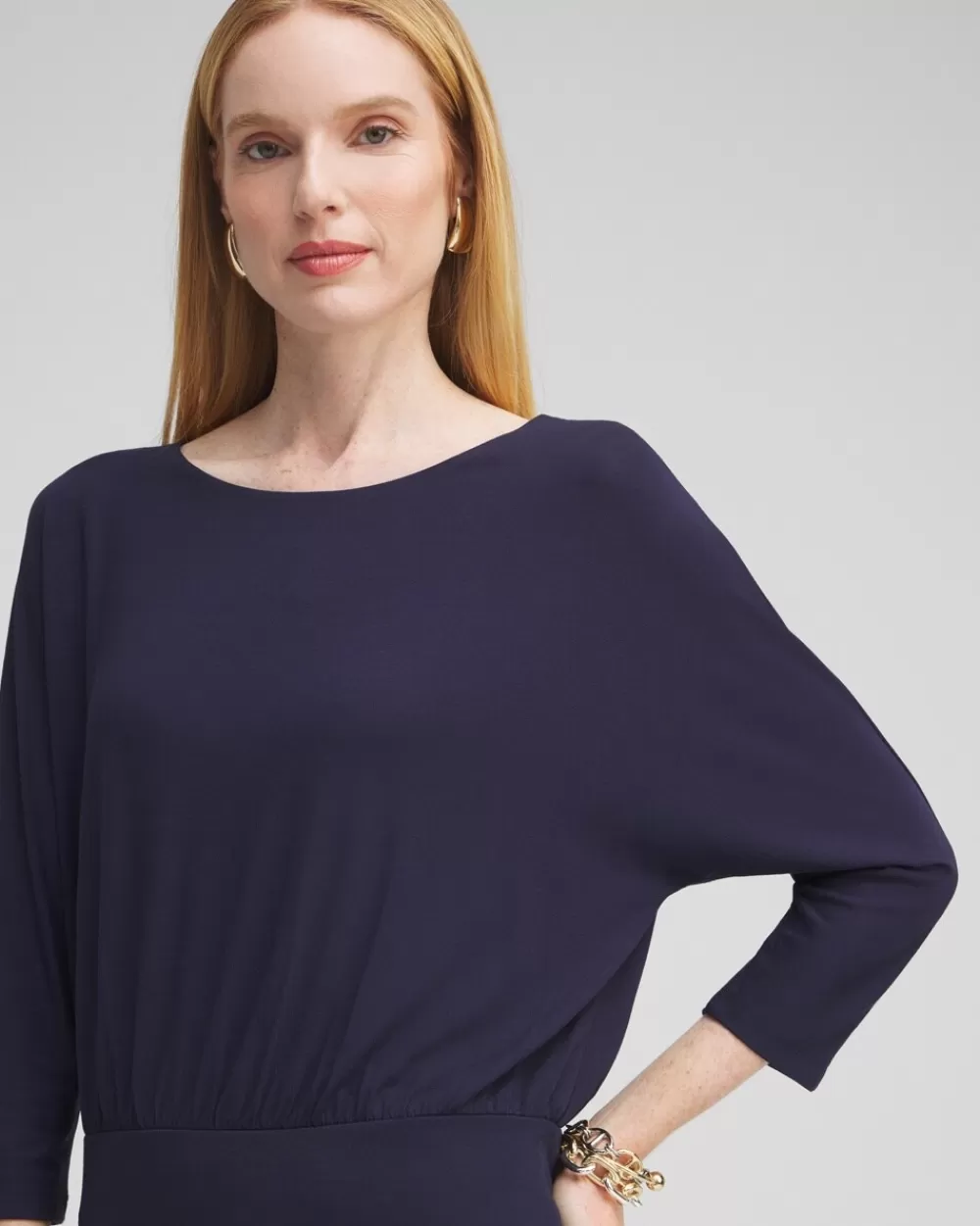 New Touch Of Cool™ Banded Hem Top Tops