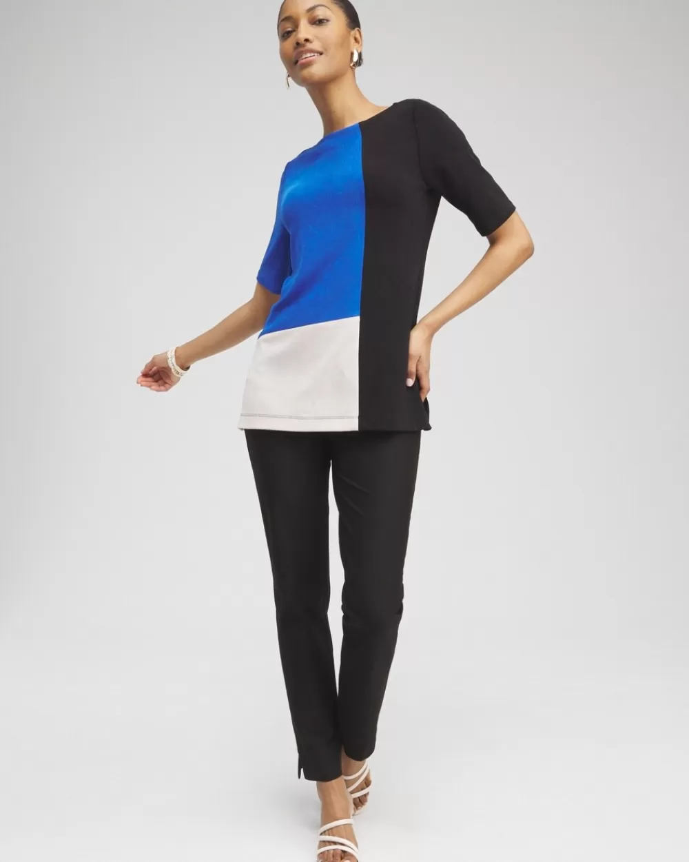 Fashion Travelers™ Colorblock Tunic Tops