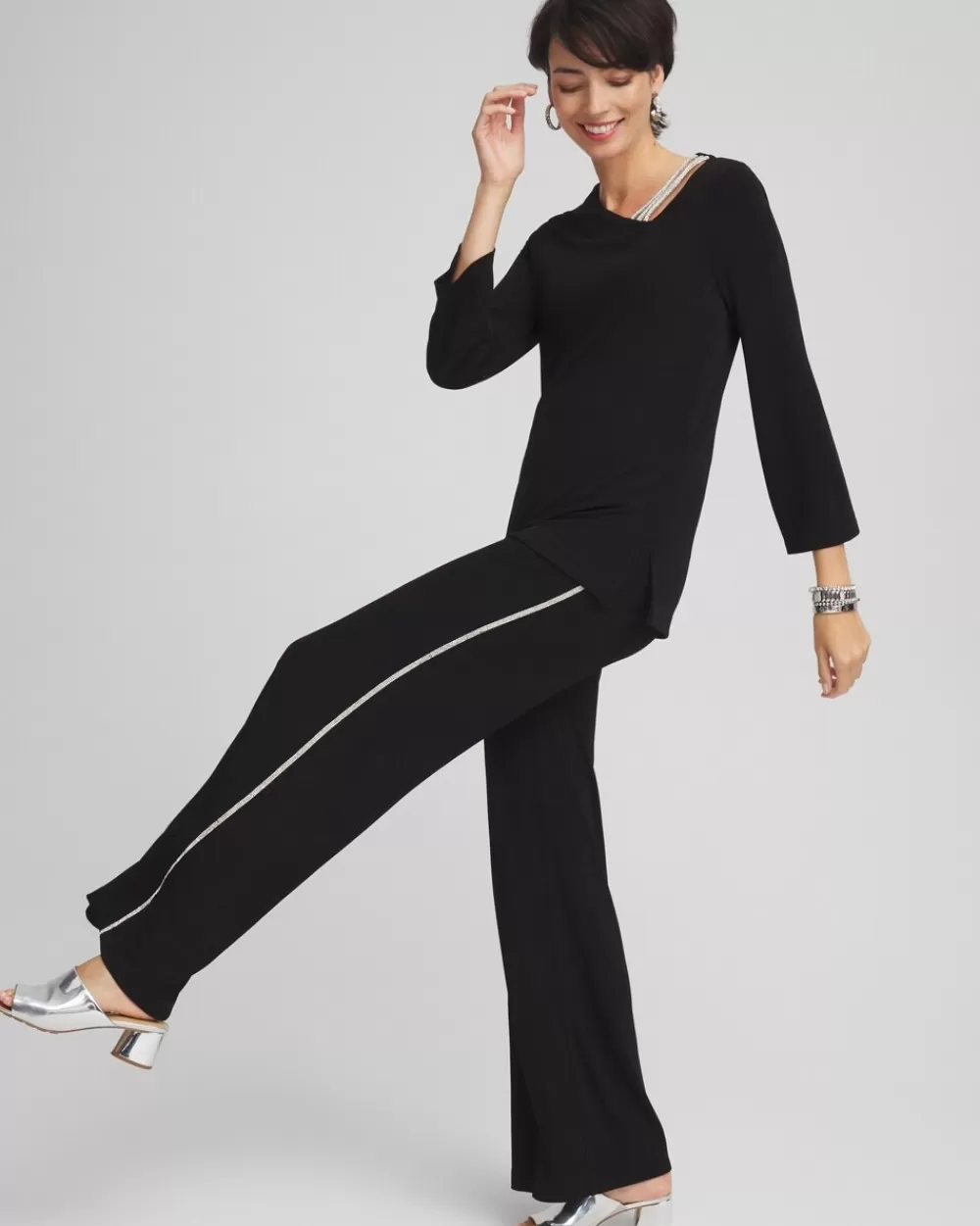 Best Travelers™ Diamond Wide Leg Pant Pants