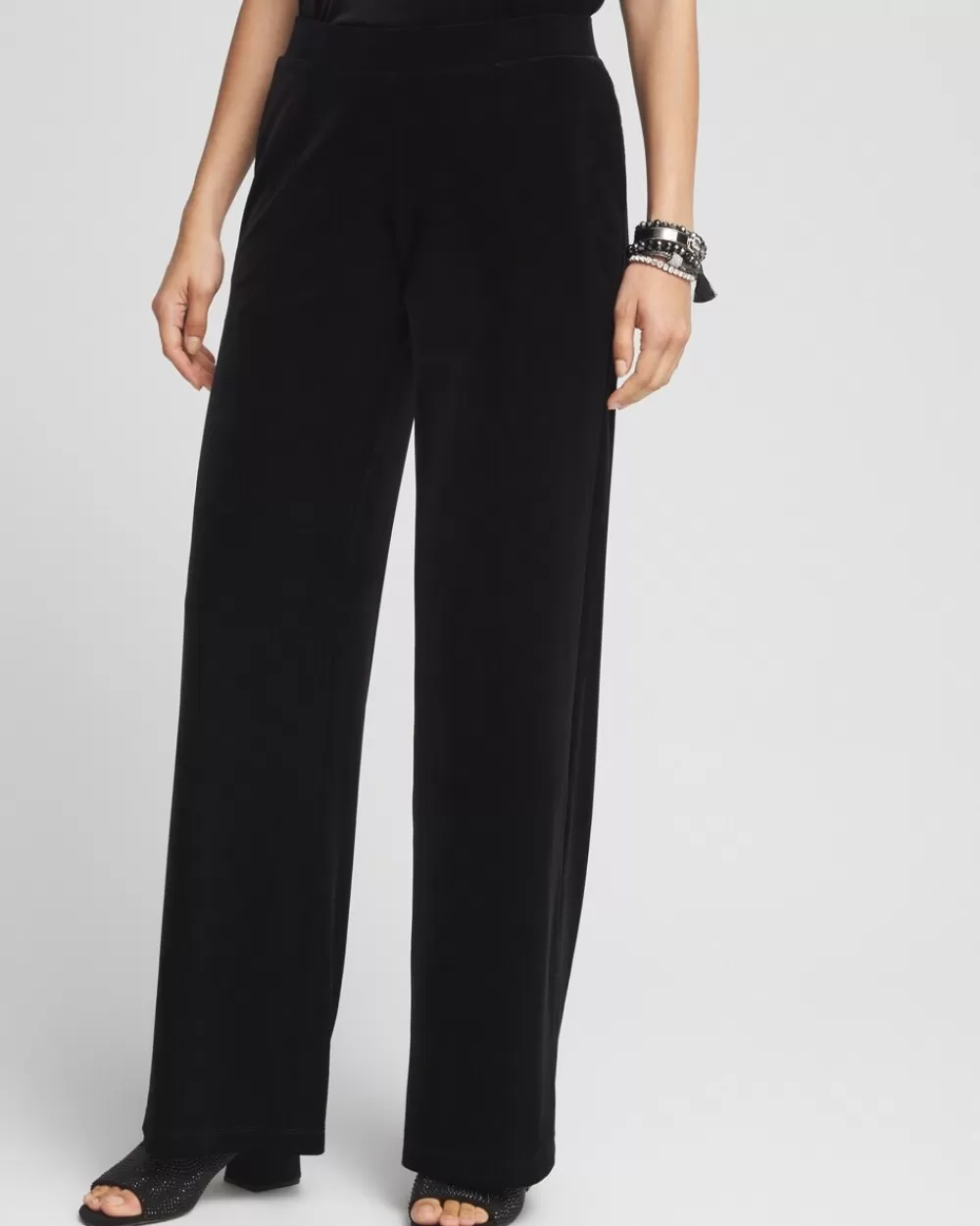 Cheap Travelers™ Velvet Wide Leg Pant Pants