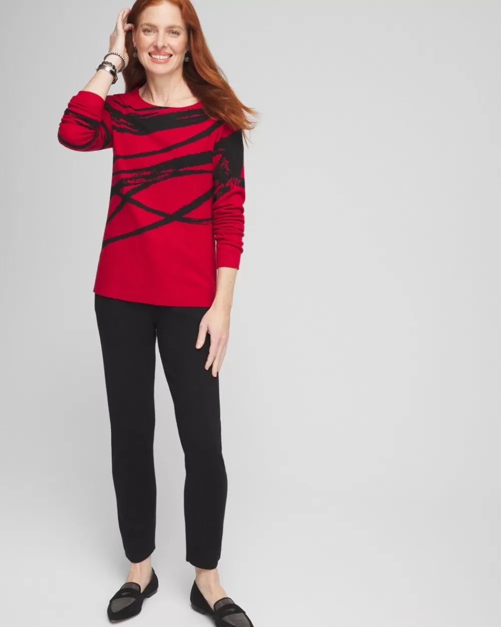 Cheap Zenergy® Luxe Jaquard Pullover Tops | Activewear